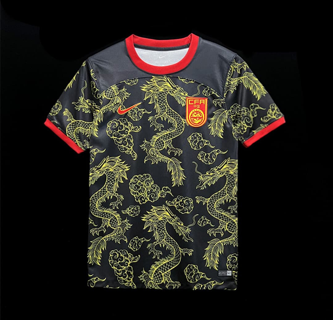 2324 Chinese Dragon S Xxl Maillot Domicile miniature 8
