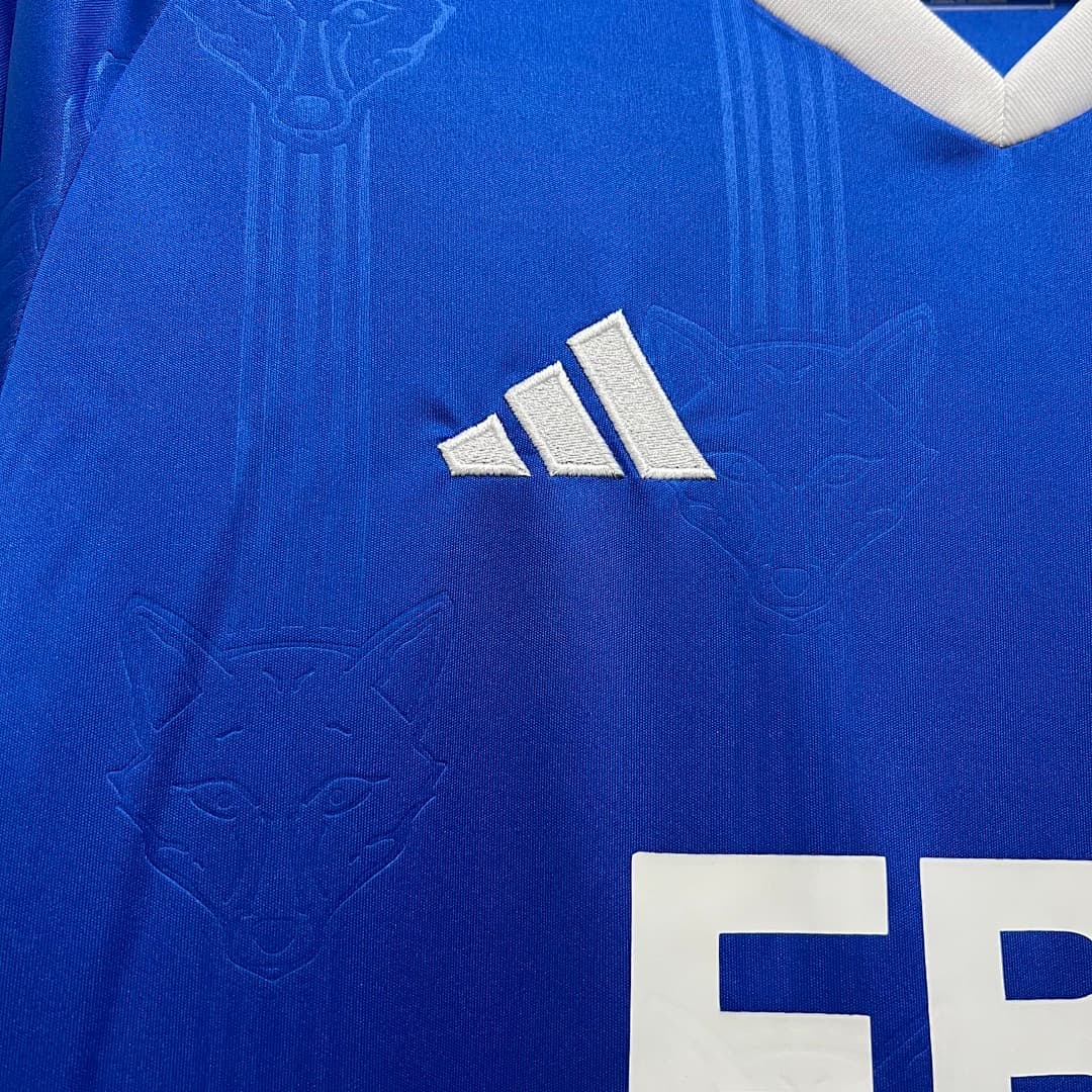 2324 Leicester City Maillot Domicile miniature 4