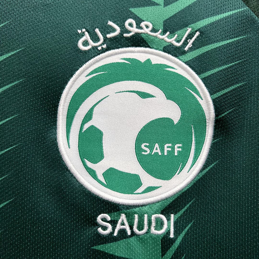 2324 Saudi Maillot Domicile miniature 6