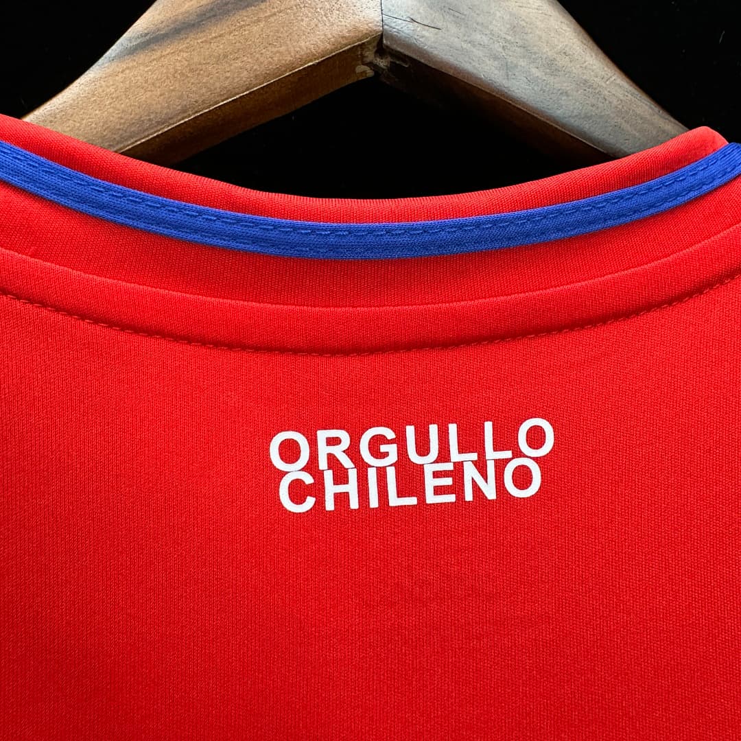 2425 Chile Maillot Domicile miniature 3