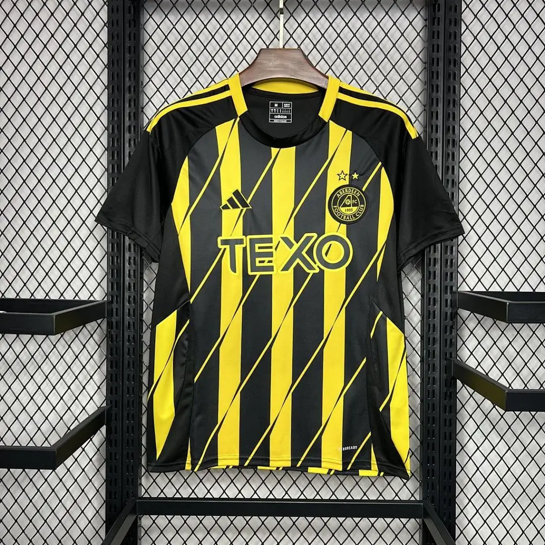 Aberdeen F C 2024-2025 Maillot Extérieur miniature 2
