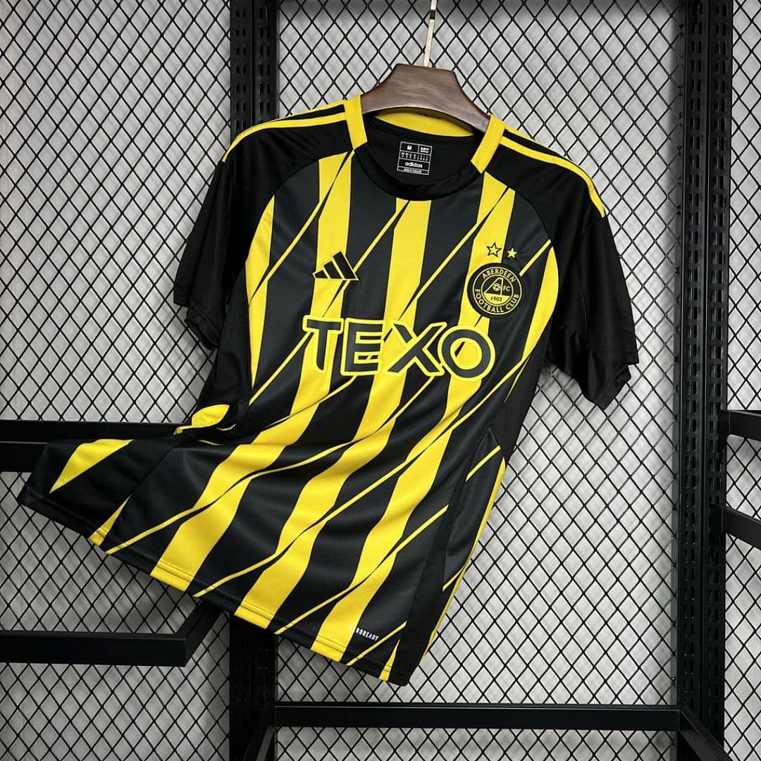 Aberdeen F C 2024-2025 Maillot Extérieur miniature 6