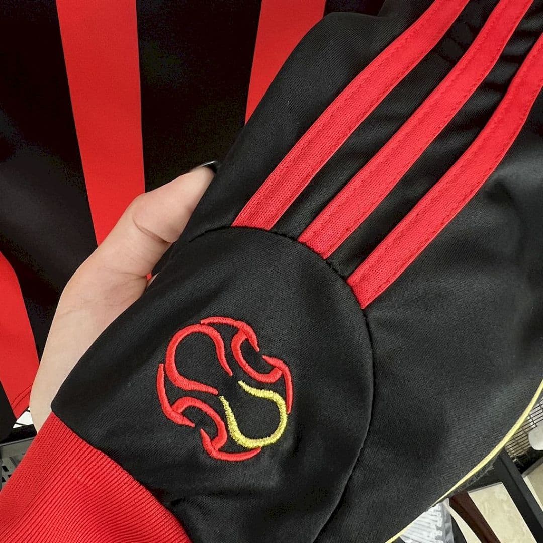 AC Milan Maillot Domicile Manches Longues Retro miniature 7