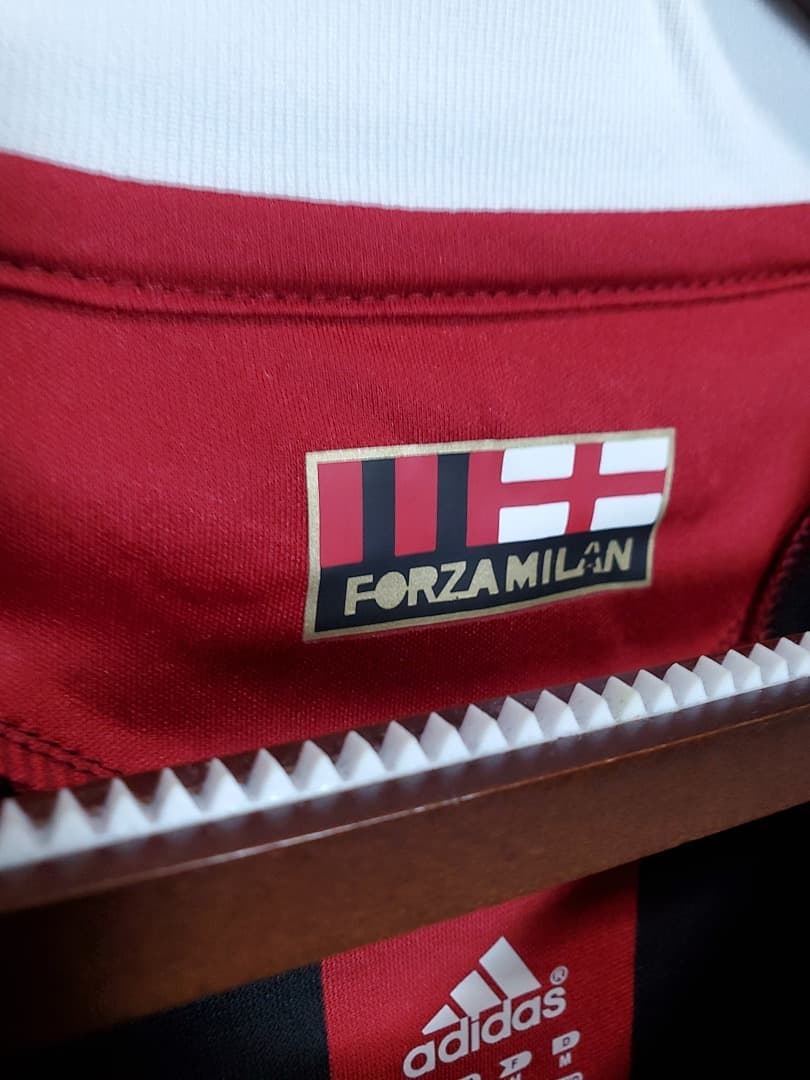 AC Milan Maillot Domicile Retro 2009-2010 miniature 12