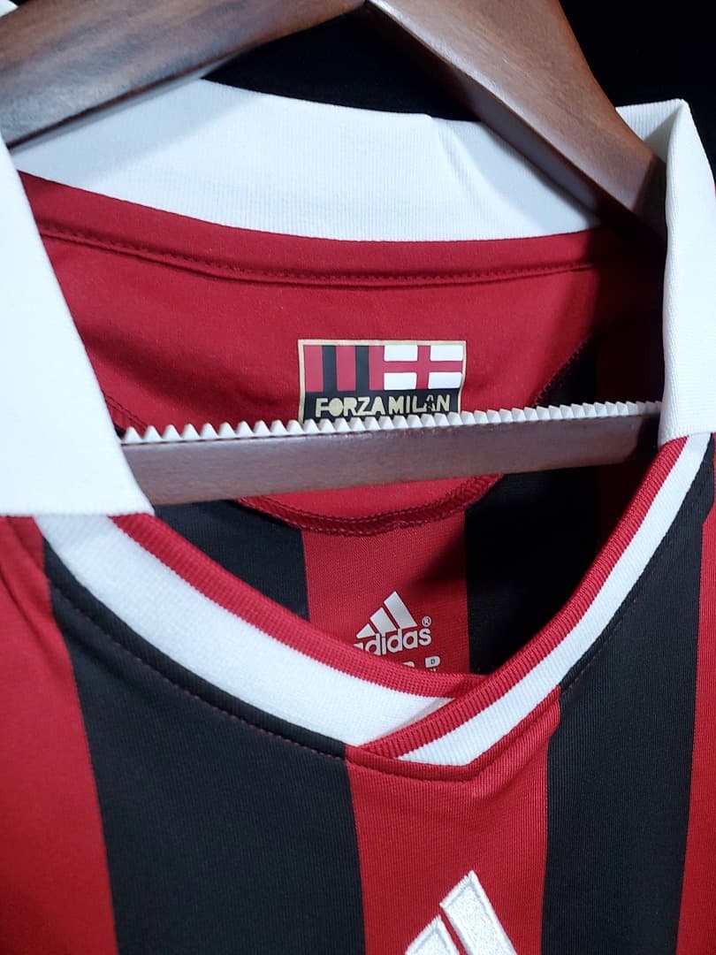 AC Milan Maillot Domicile Retro 2009-2010 miniature 13