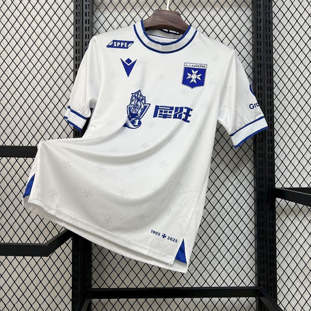 Aj Auxerre Maillot Domicile 2025-2026 miniature 12