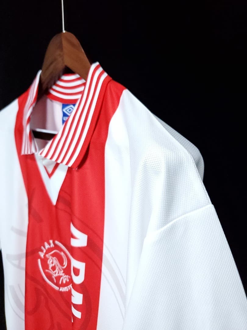 Ajax Maillot Domicile Retro 1995-1996 miniature 6