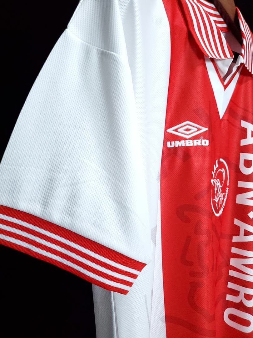 Ajax Maillot Domicile Retro 1995-1996 miniature 7