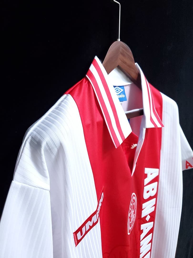 Ajax Maillot Domicile Retro 1997-1998 miniature 8