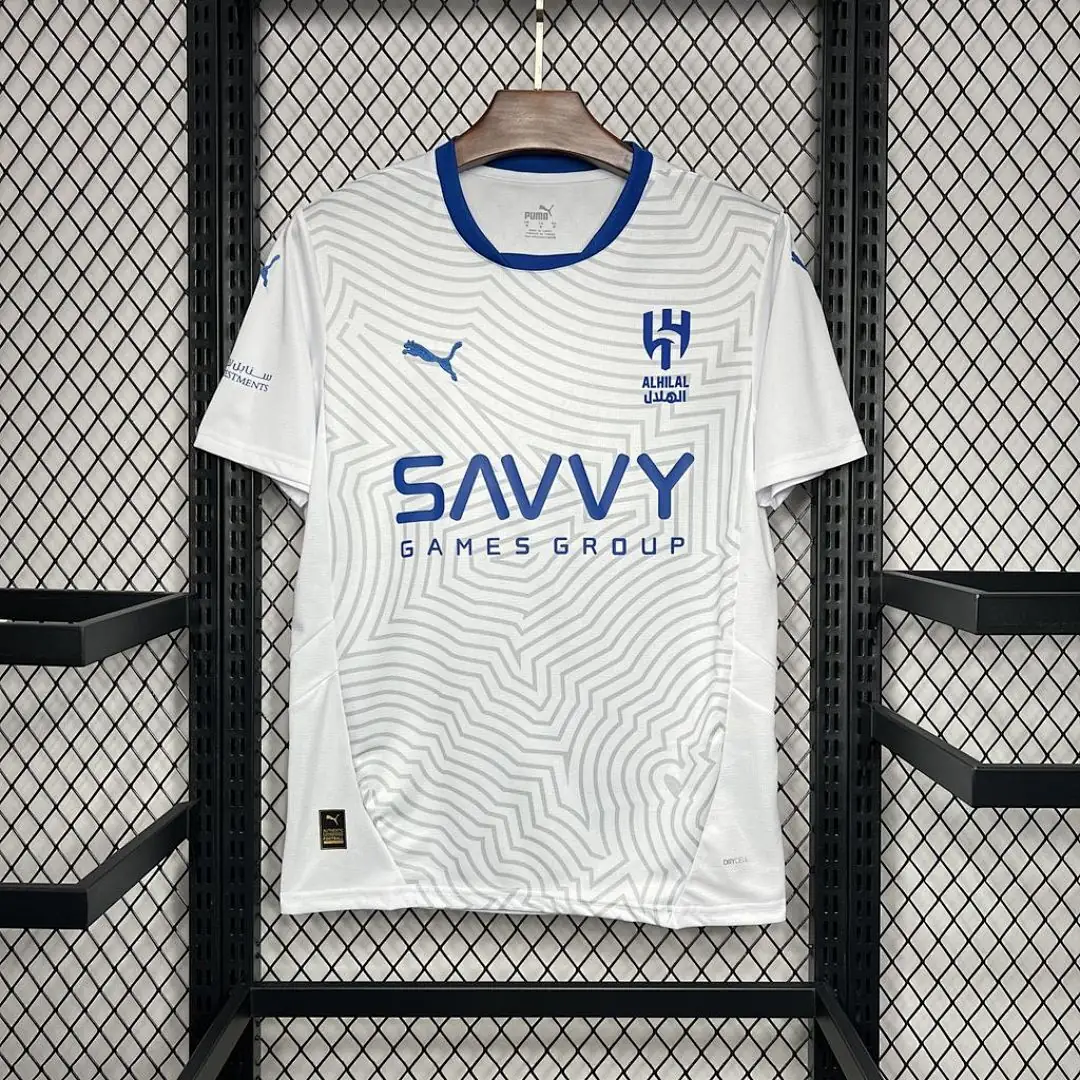 Al Hilal Sc 2024-2025 Maillot Extérieur miniature 2