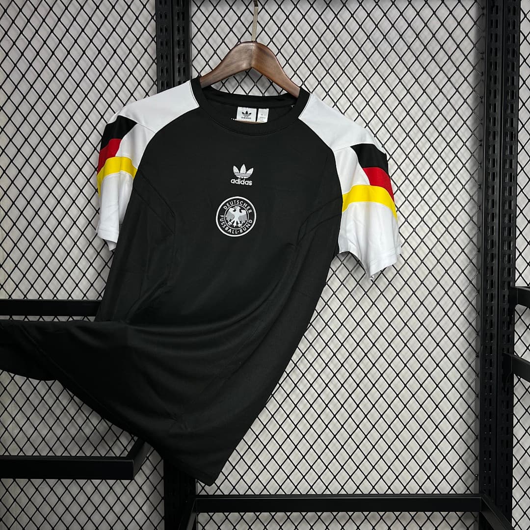 Allemagne Maillot Domicile Retro miniature 3