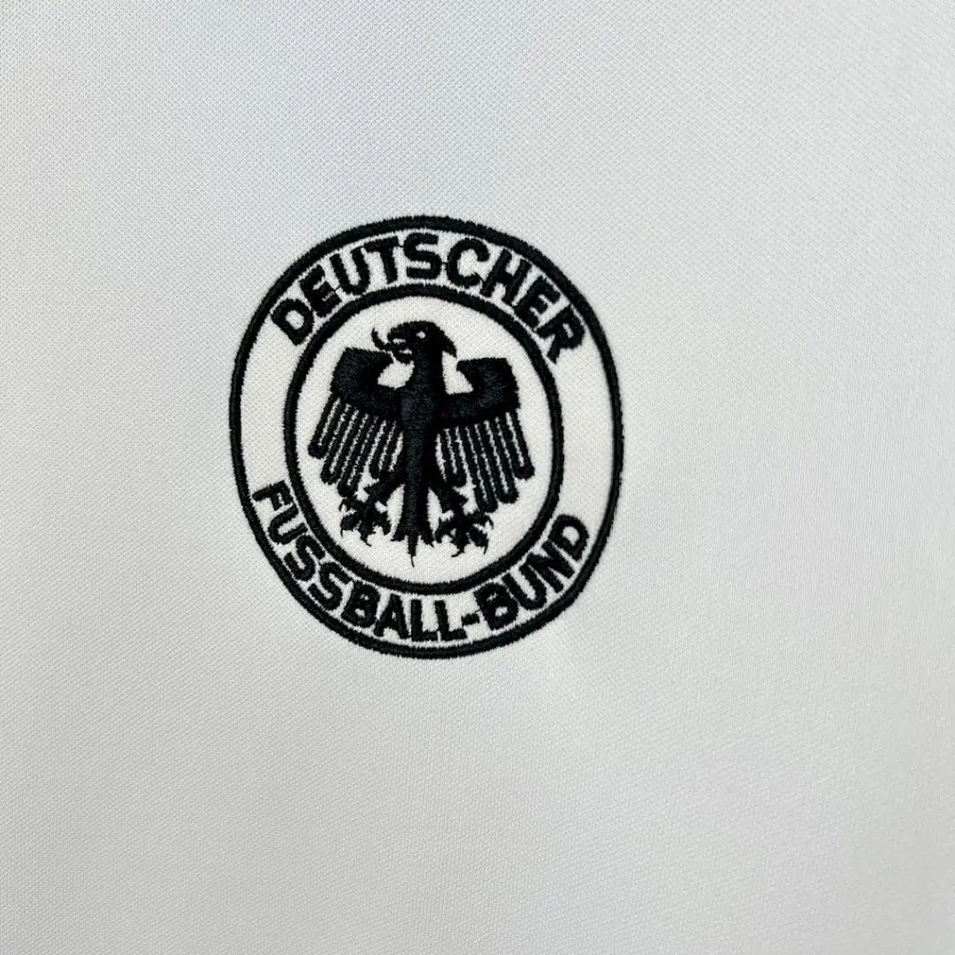 Allemagne Maillot Domicile Retro 1980 miniature 2