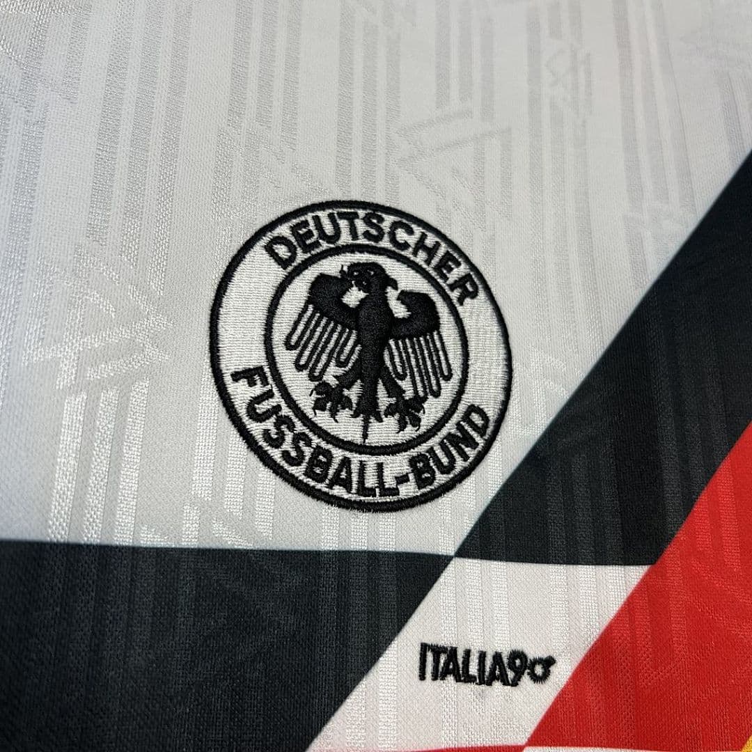 Allemagne Maillot Domicile Retro 1990 miniature 6