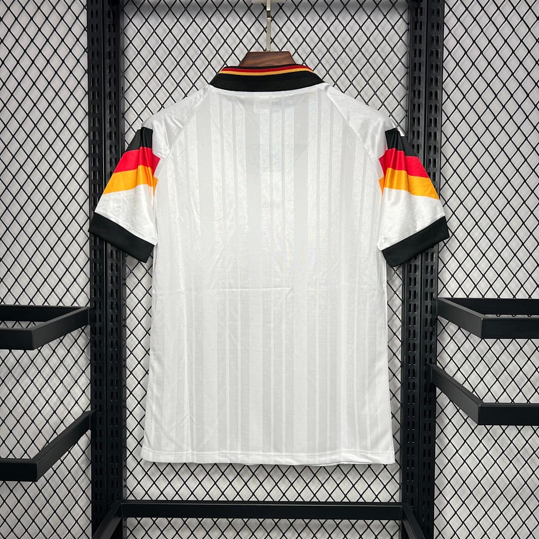 Allemagne Maillot Domicile Retro 1992 miniature 6