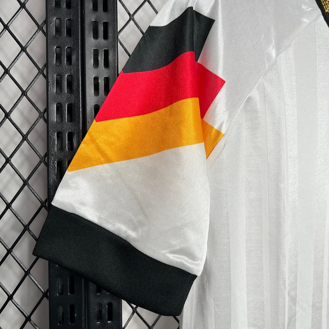 Allemagne Maillot Domicile Retro 1992 miniature 7