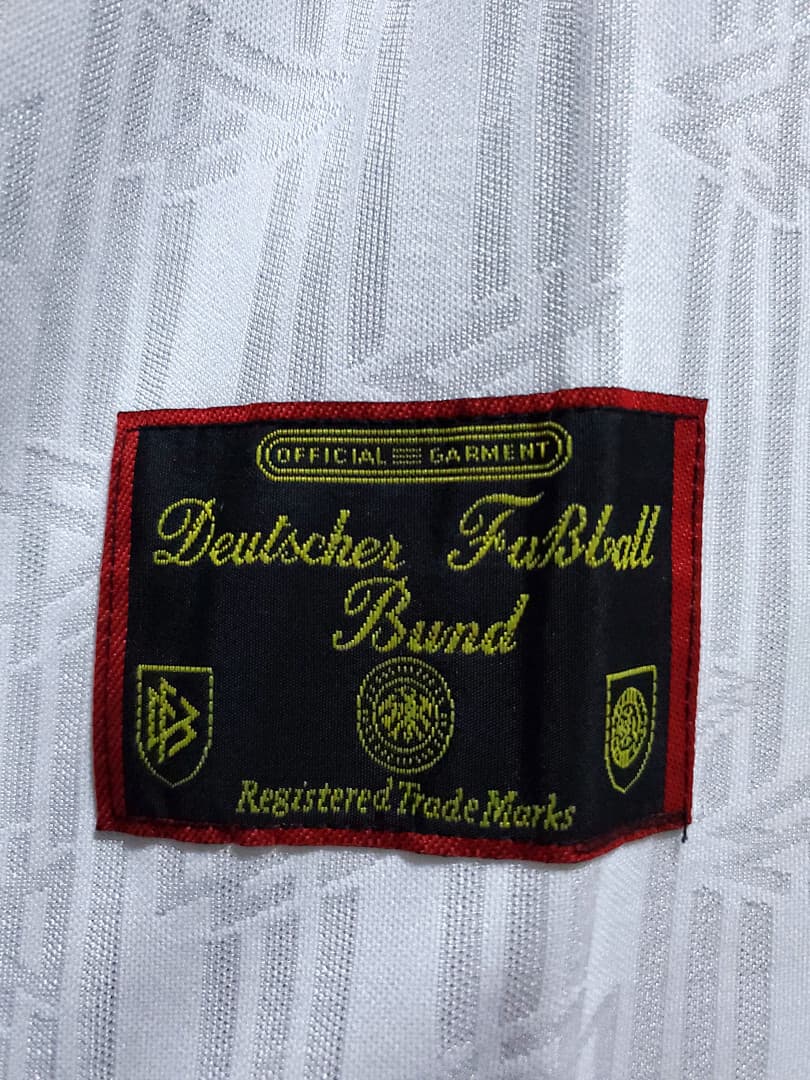 Allemagne Maillot Domicile Retro 1996 miniature 7
