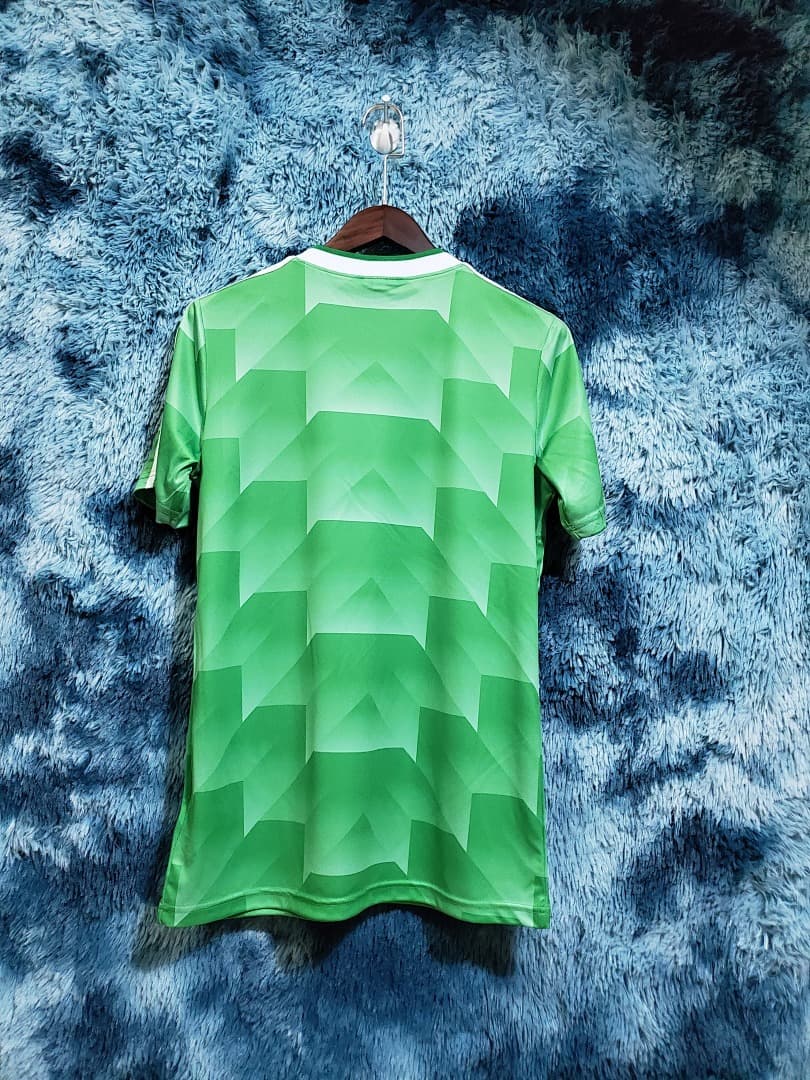 Allemagne Maillot Exterieur Retro 1988 miniature 8