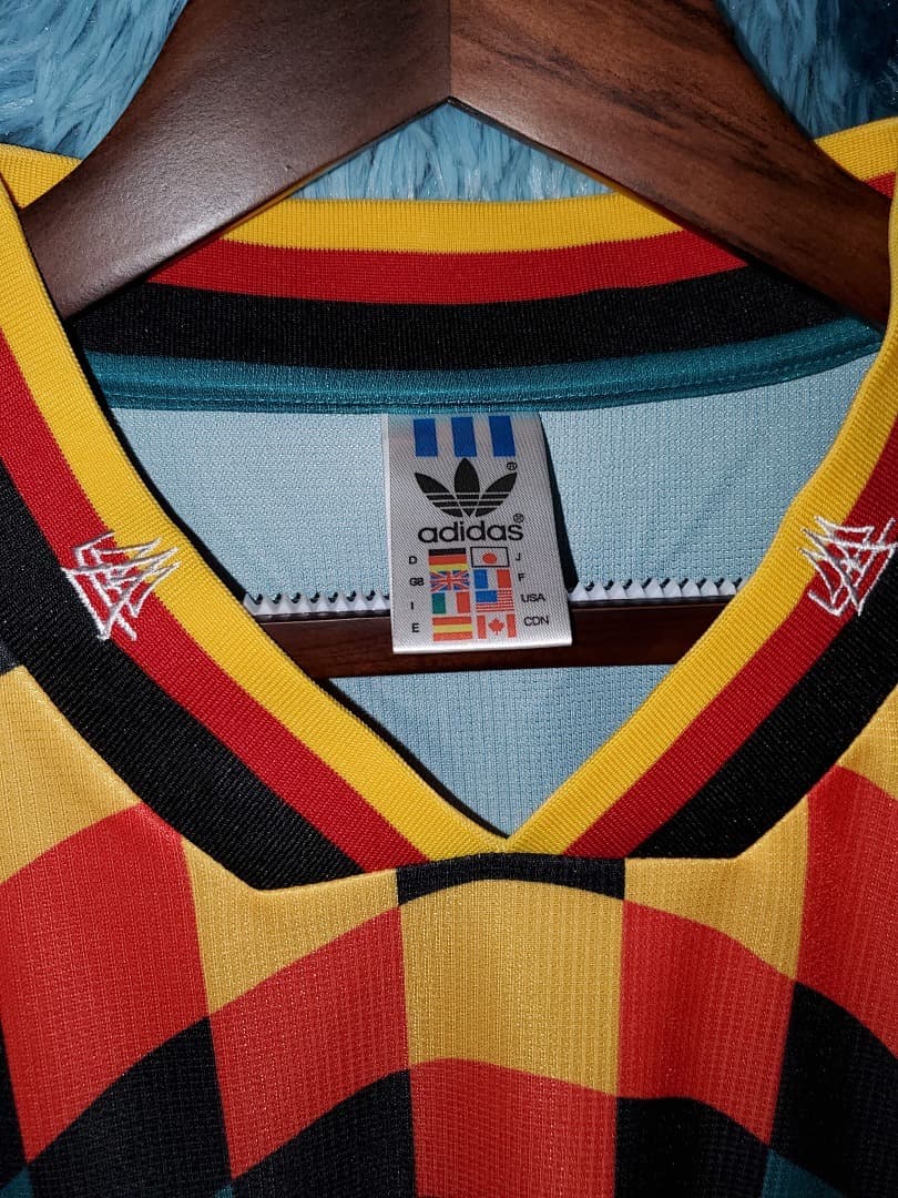Allemagne Maillot Extérieur Retro 1994 miniature 5