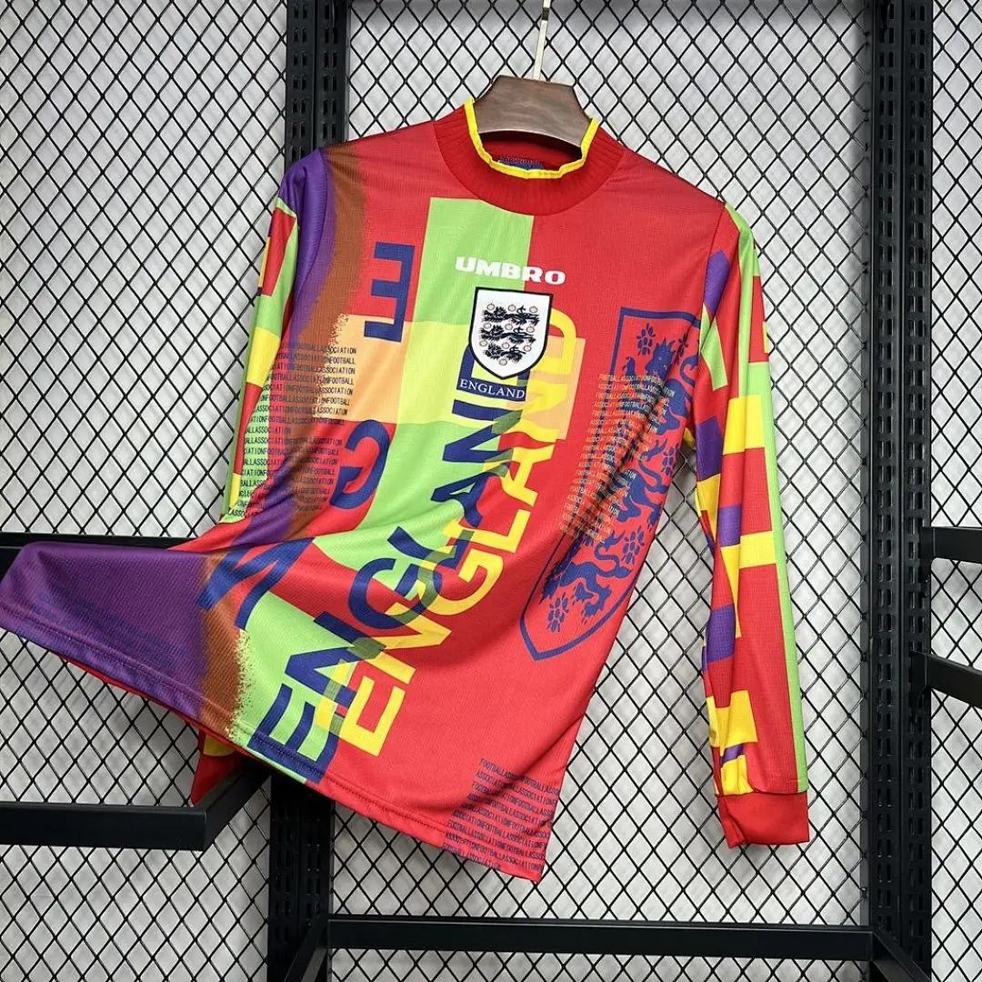Angleterre Gardien Domicile Retro