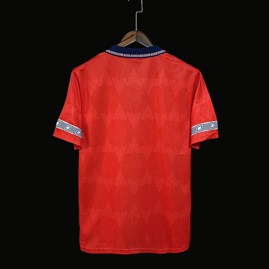Angleterre Maillot Extérieur Retro 1990 miniature 2
