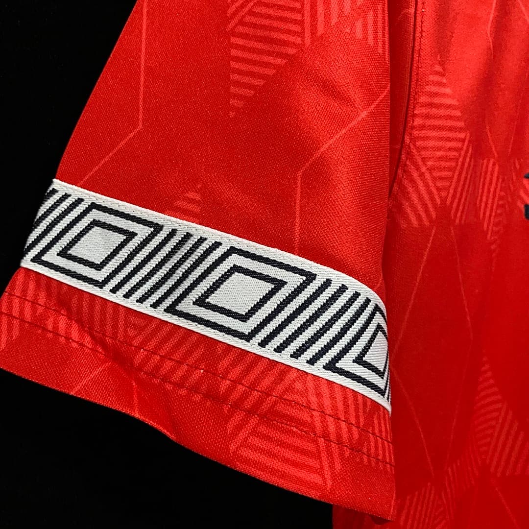 Angleterre Maillot Extérieur Retro 1990 miniature 4