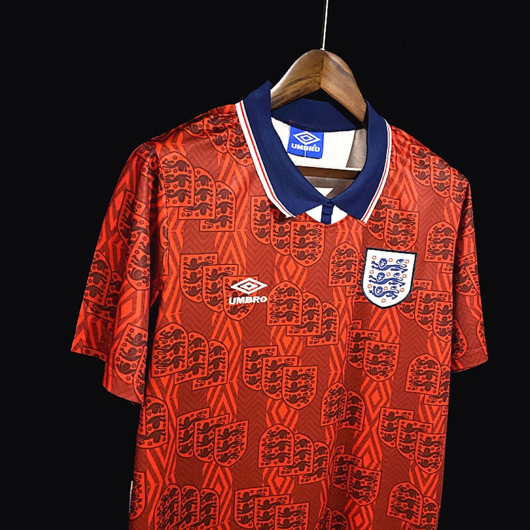 Angleterre Maillot Extérieur Retro 1994 miniature 4
