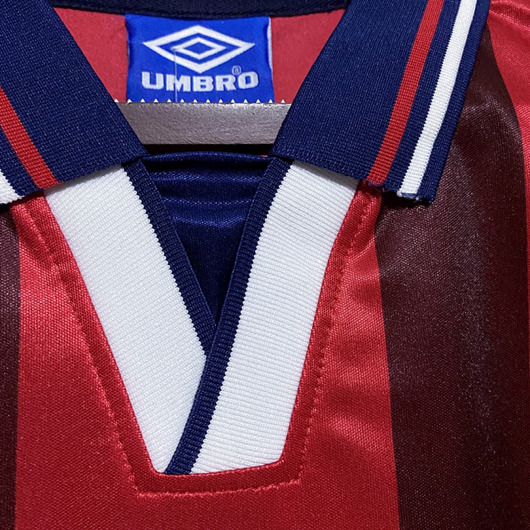 Angleterre Maillot Extérieur Retro 1998 miniature 6