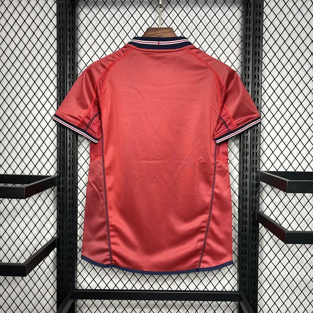 Angleterre Maillot Extérieur Retro 2002 miniature 2