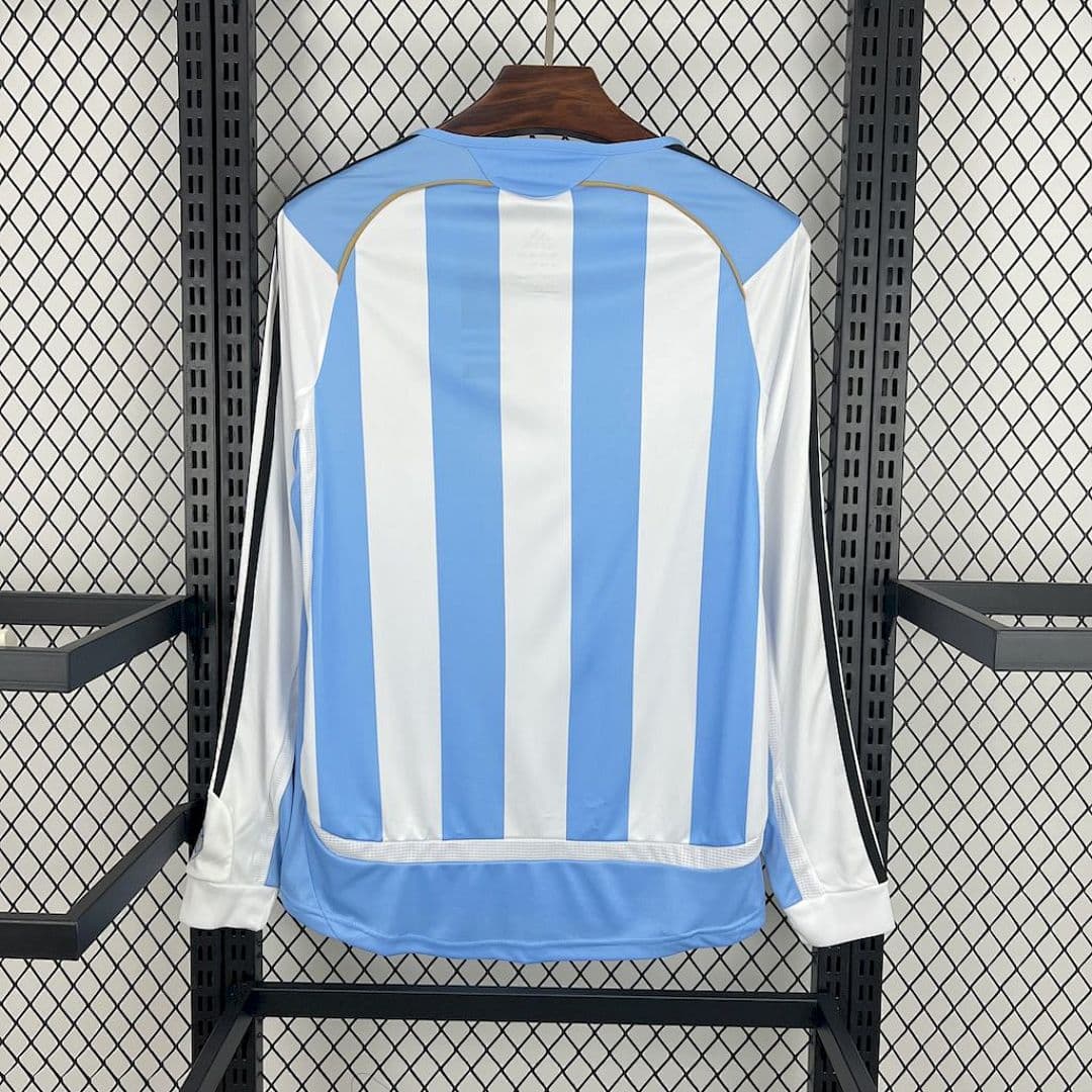 Argentine Maillot Domicile Manches Longues Retro miniature 9