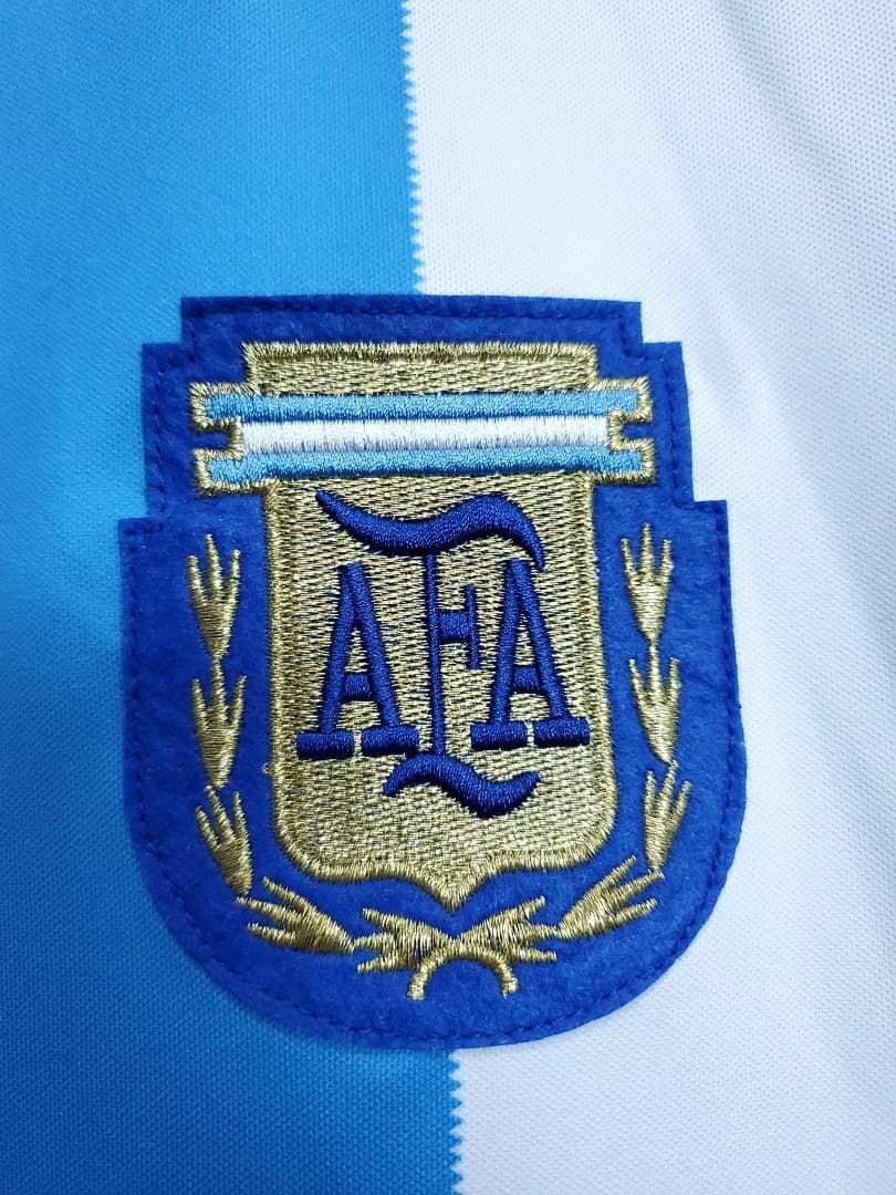 Argentine Maillot Domicile Retro 1986 miniature 12