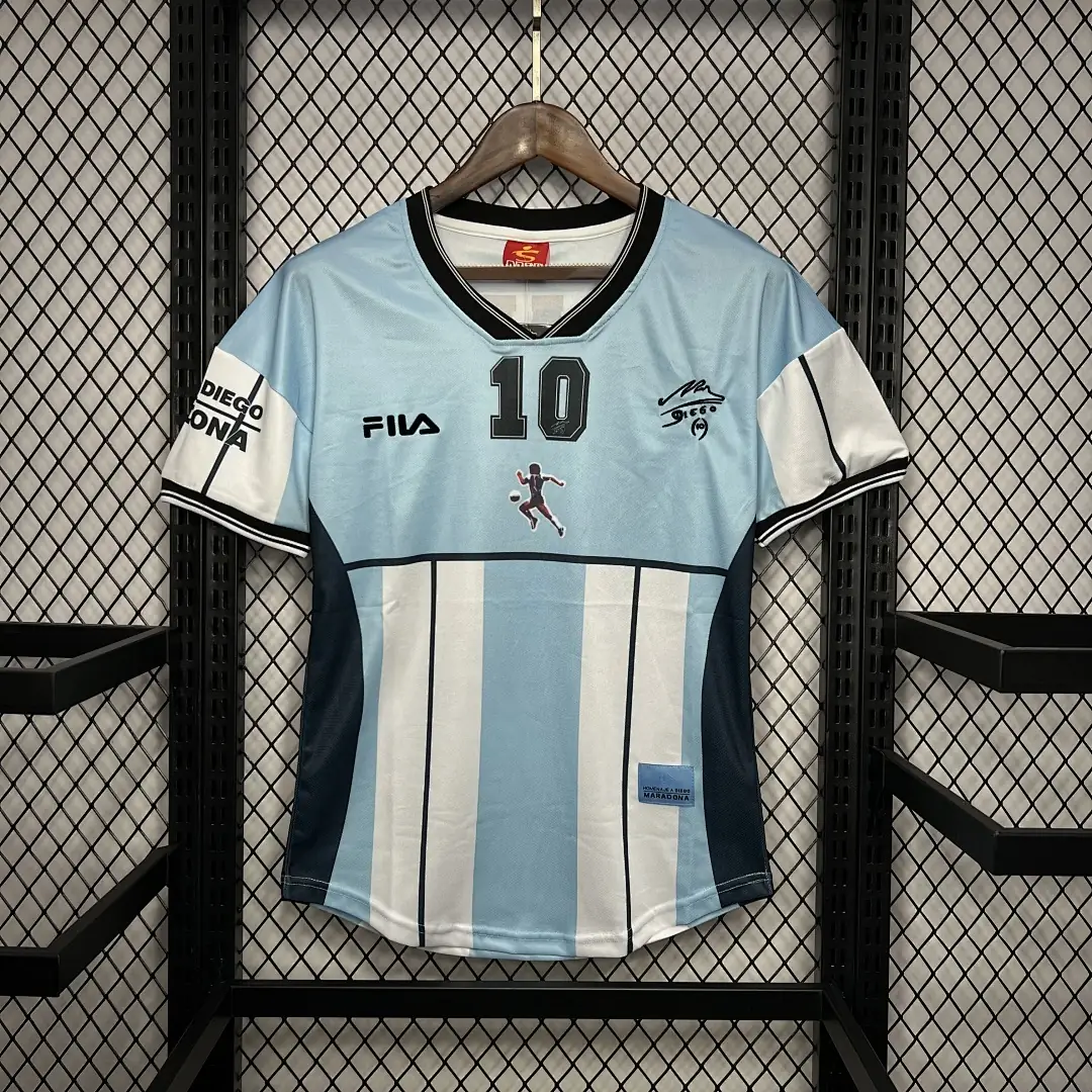 Argentine Maillot Domicile Retro 2001 miniature 2