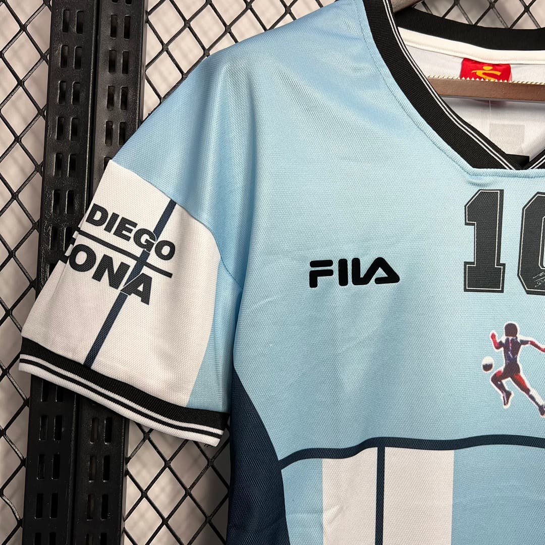 Argentine Maillot Domicile Retro 2001 miniature 3
