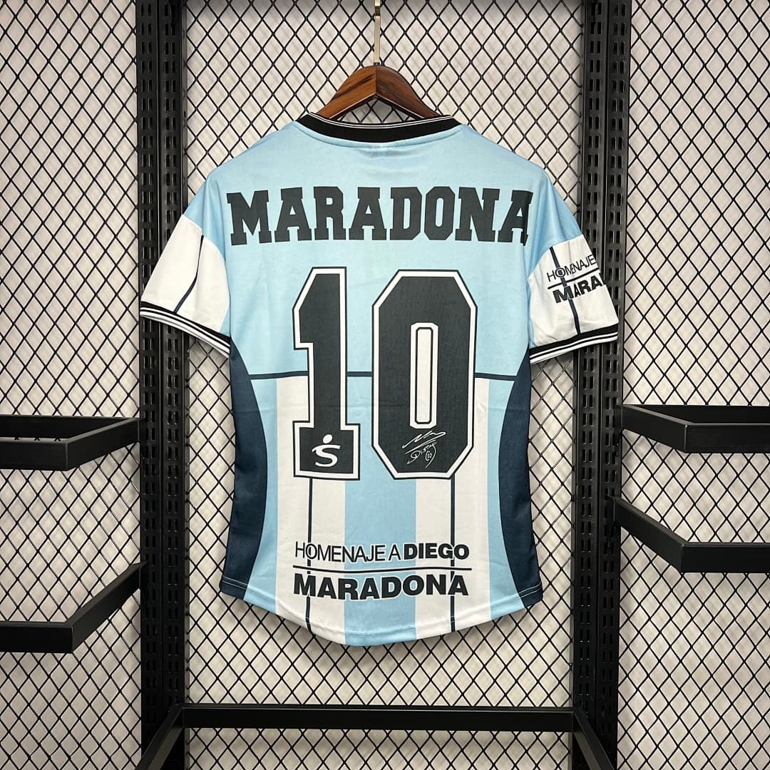 Argentine Maillot Domicile Retro 2001 miniature 5