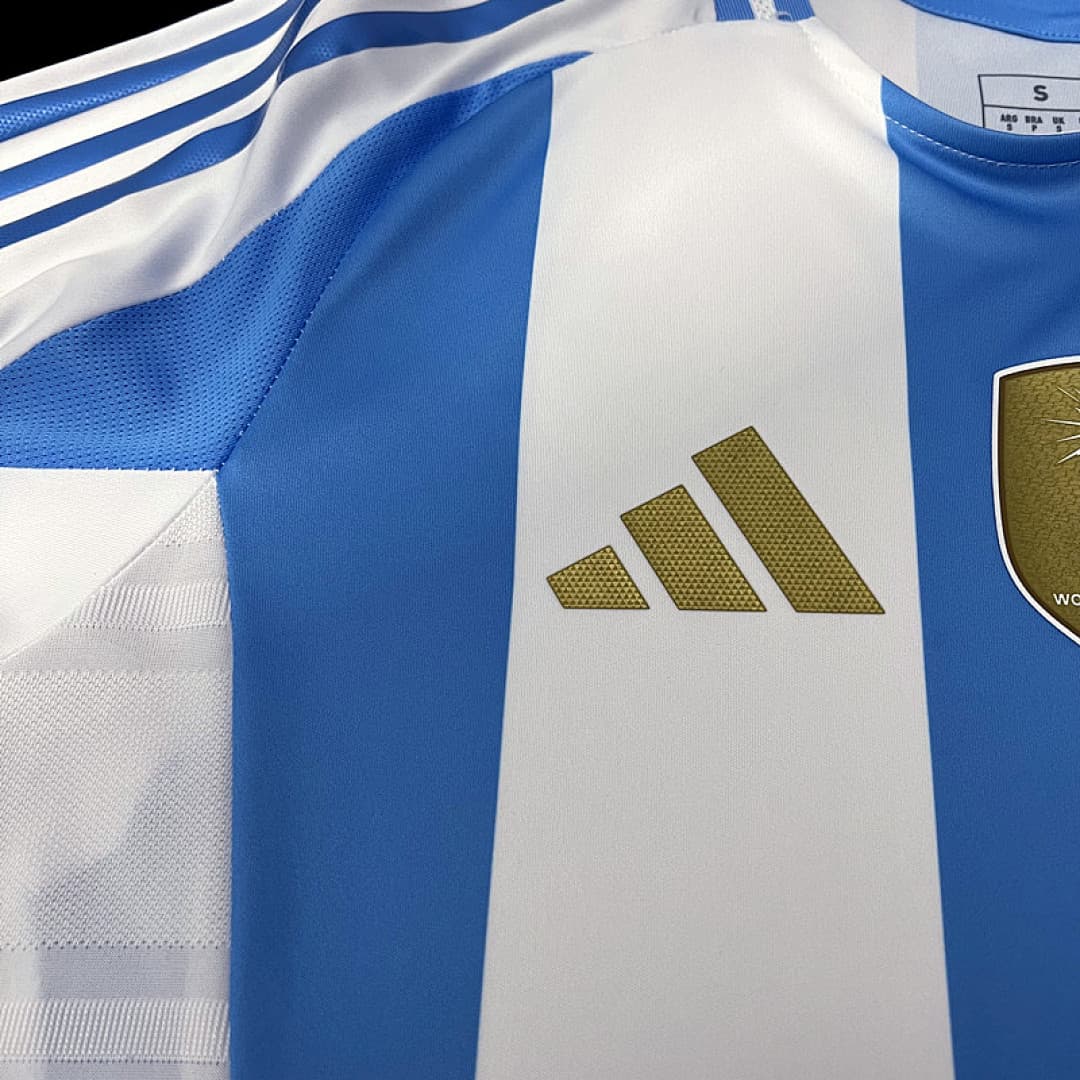 Argentine Maillot Domicile Version Joueur miniature 4
