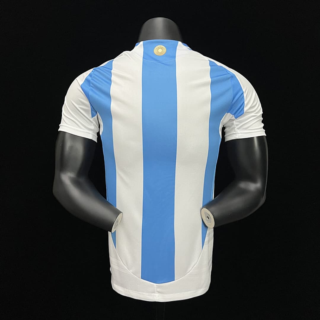 Argentine Maillot Domicile Version Joueur miniature 7