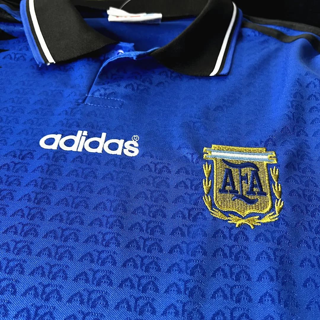 Argentine Maillot Extérieur Retro 1994 miniature 2
