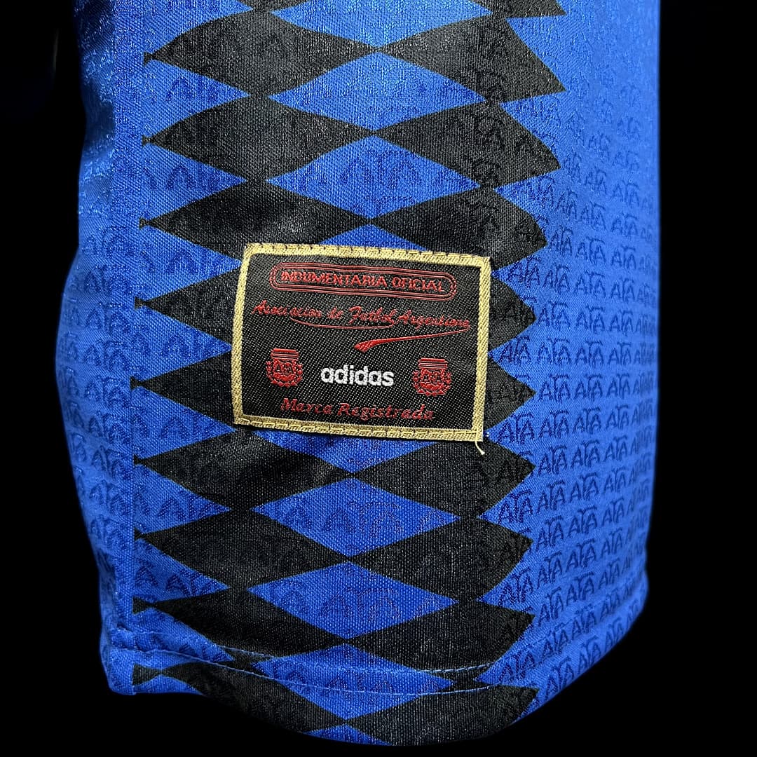 Argentine Maillot Extérieur Retro 1994 miniature 6