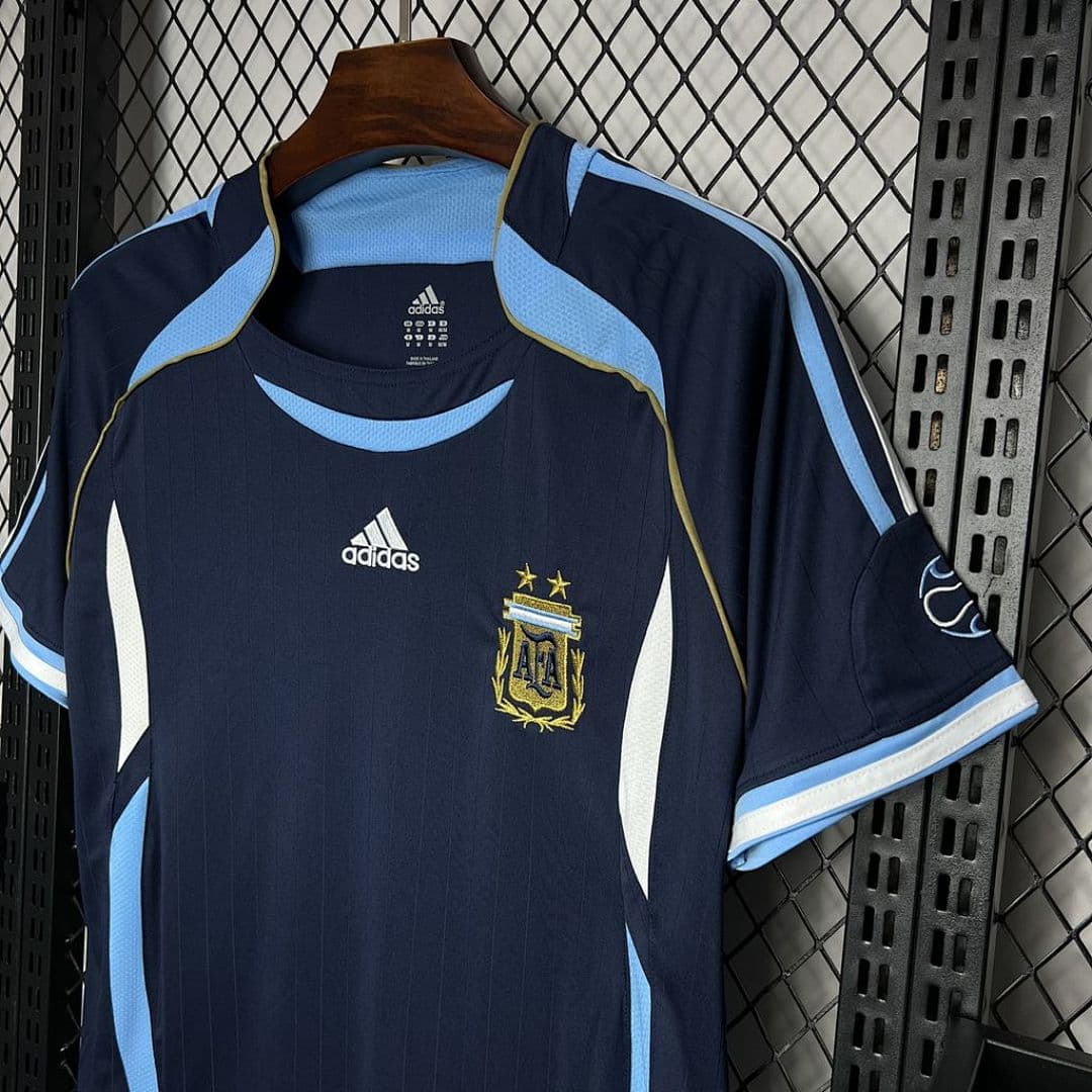 Argentine Maillot Extérieur Retro 2006 miniature 5