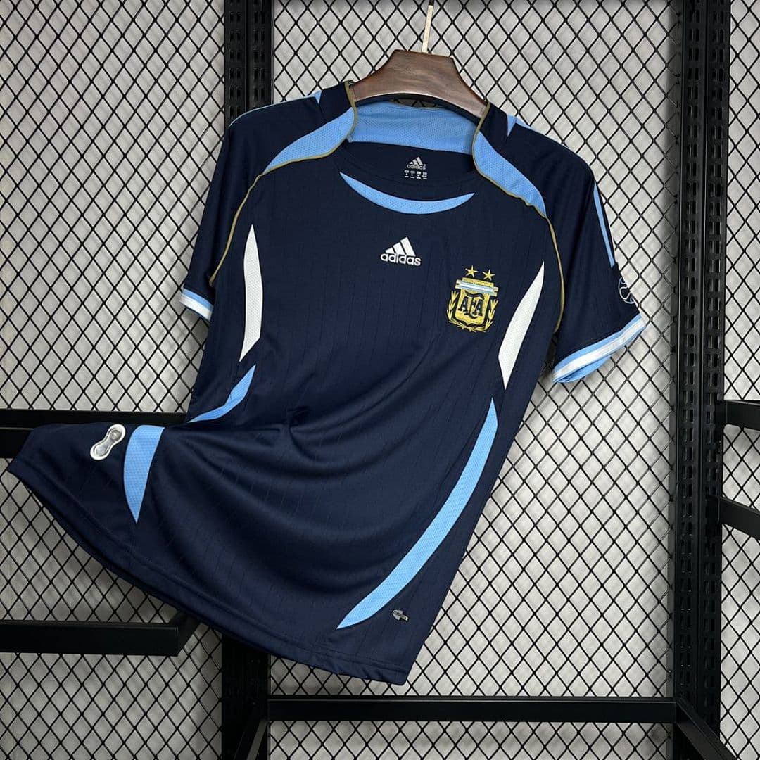 Argentine Maillot Extérieur Retro 2006 miniature 7