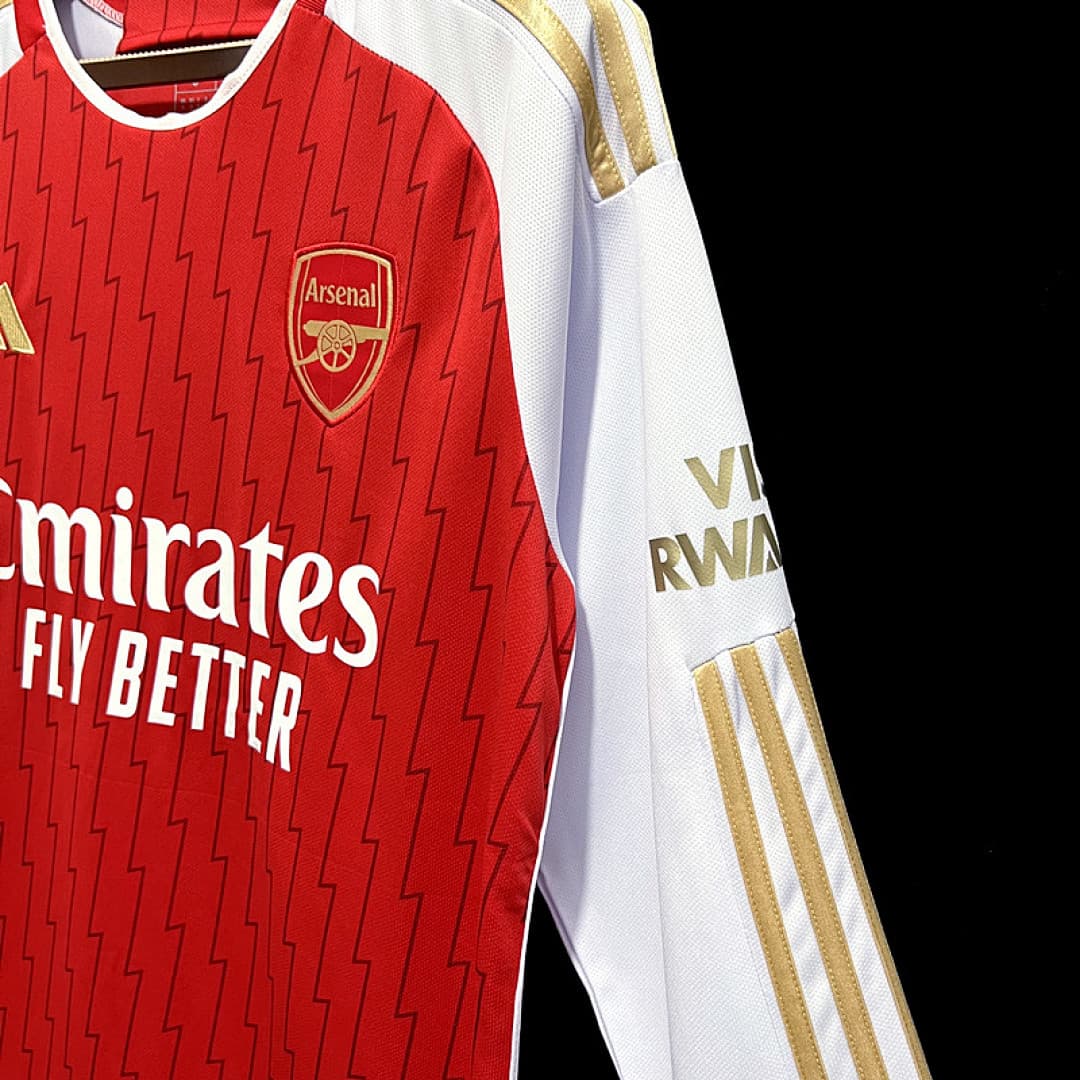 Arsenal Maillot Domicile Manches Longues miniature 5