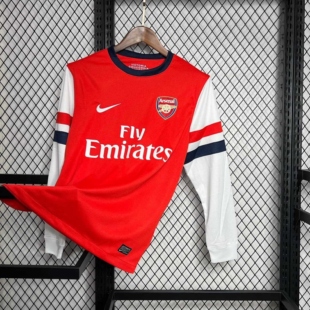 Arsenal Maillot Domicile Manches Longues Retro miniature 8