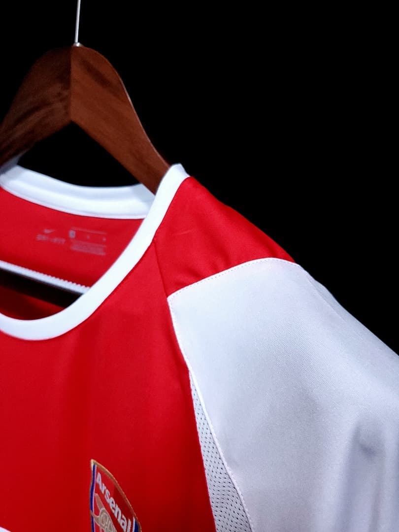 Arsenal Maillot Domicile Retro 2002-2004 miniature 3