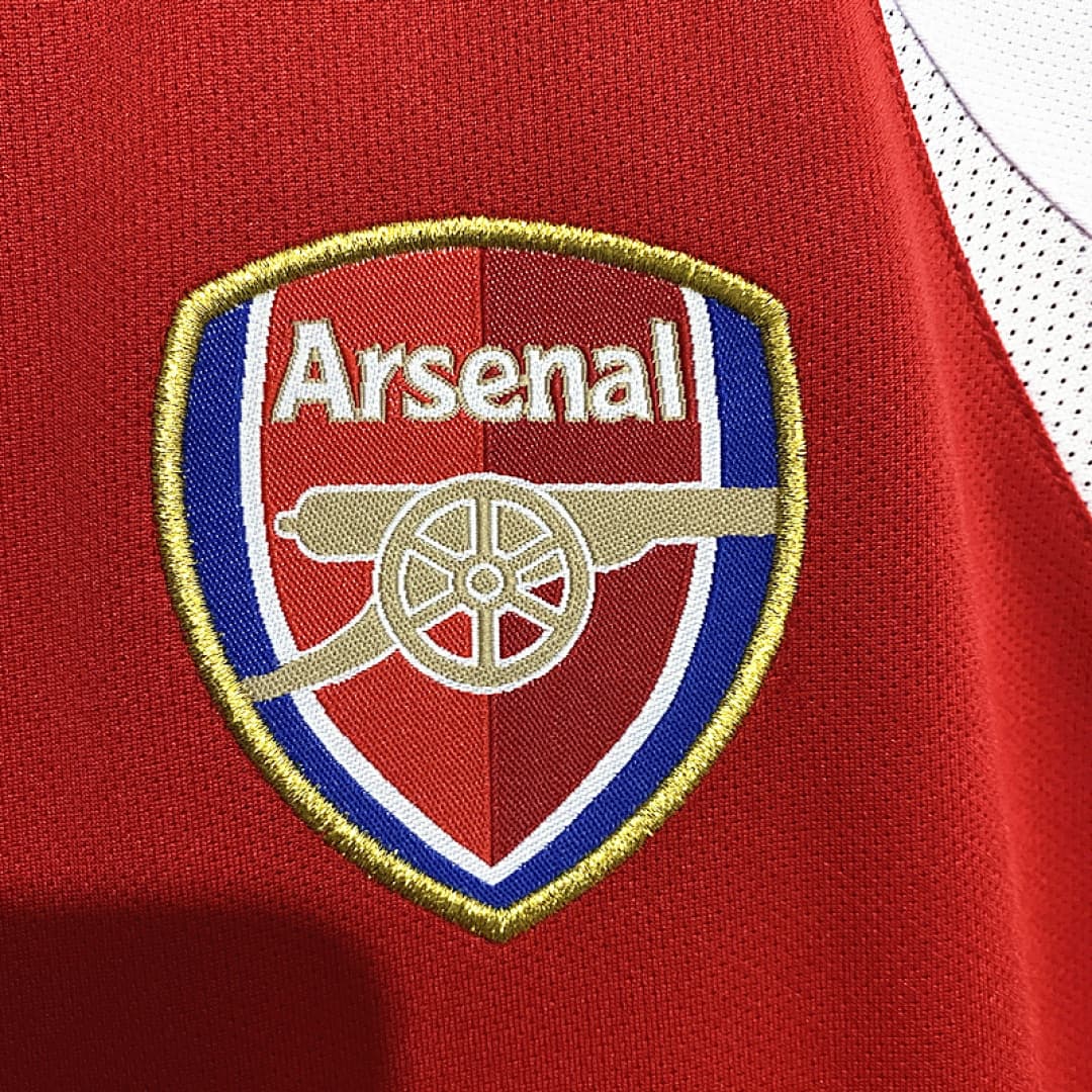 Arsenal Maillot Domicile Retro 2002-2004 miniature 6