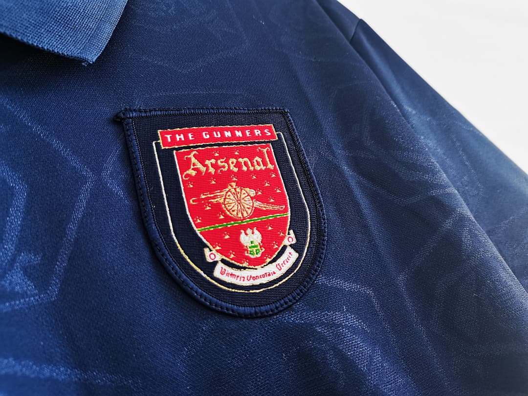 Arsenal Maillot Extérieur Retro 1995 miniature 13