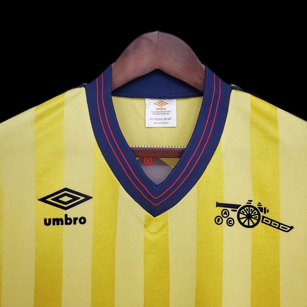 Arsenal Maillot Extérieur Retro 1983-1986 miniature 3