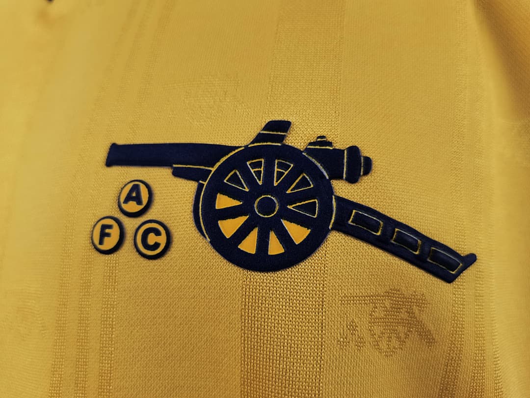 Arsenal Maillot Extérieur Retro 1988-1990 miniature 5