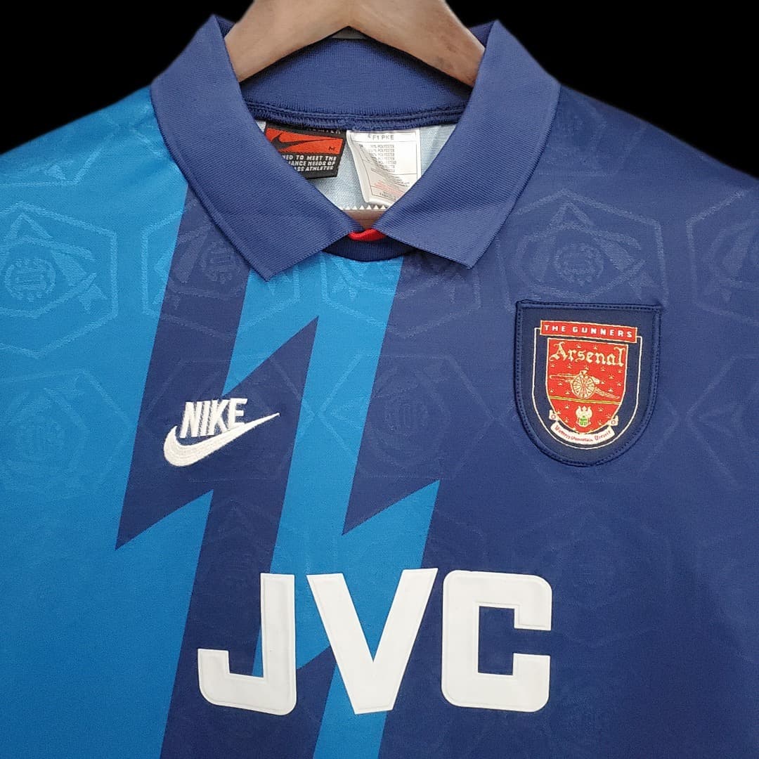 Arsenal Maillot Extérieur Retro 1995-1996 miniature 7