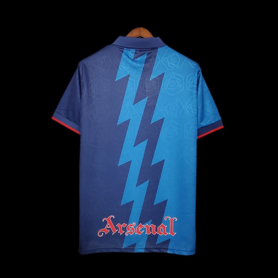 Arsenal Maillot Extérieur Retro 1995-1996 miniature 8