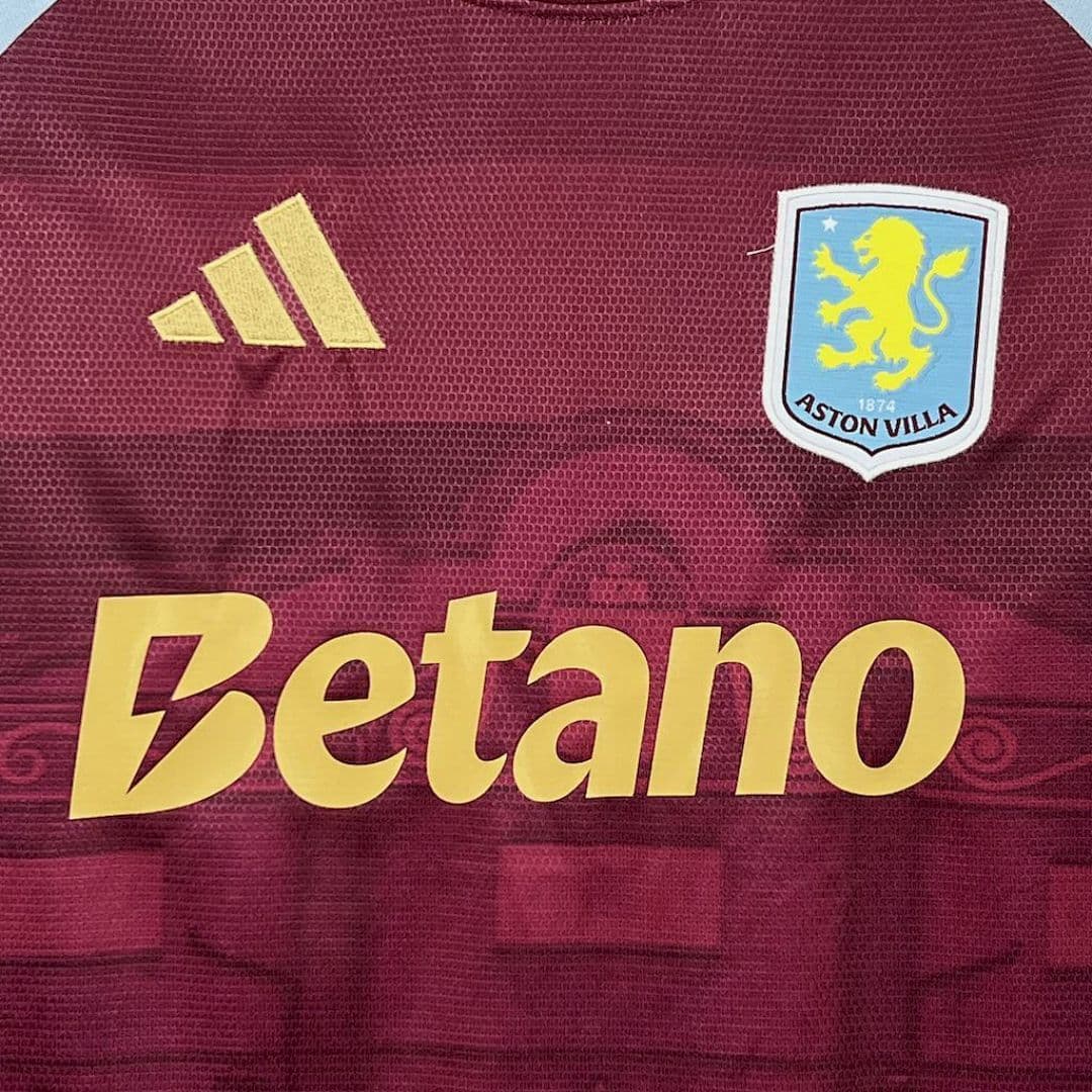 Aston Villa Maillot Domicile miniature 5