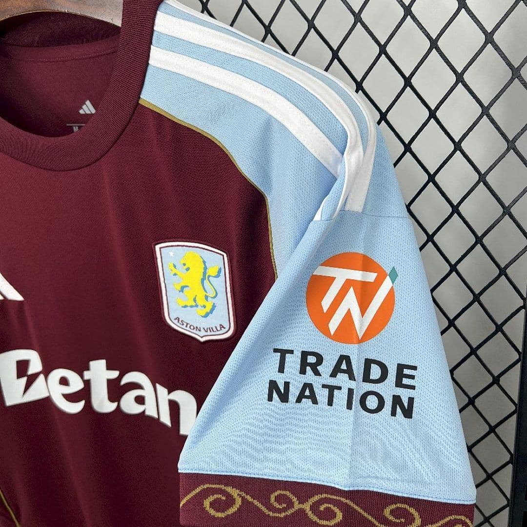 Aston Villa Maillot Domicile 2025-2026 miniature 3